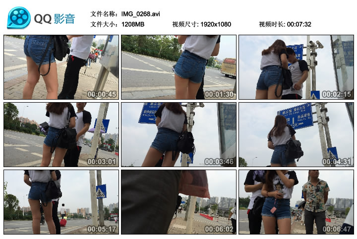 精选街拍视频 No.273 带子狼作品 公交车上紧牛美腿MM [MOV-2.83GB]