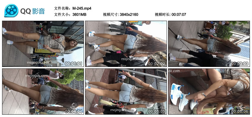 精选街拍视频 No.872 欧阳幽明作品 超极品超紧热裤超紧三角丰臀美女 [1V-3.51GB]