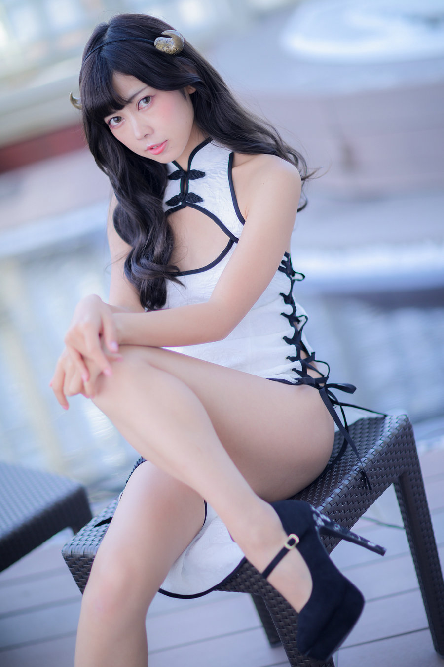 (Cosplay) (C95) [Papillon (ありかみう)] Black and White [239P283MB]