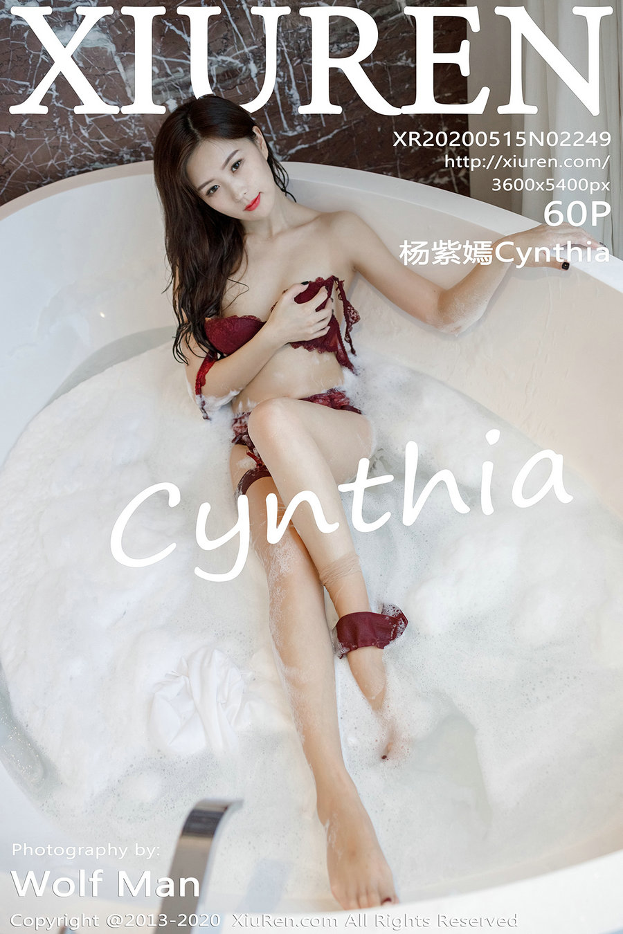 [秀人美媛馆] 2020.05.15 No.2249 杨紫嫣Cynthia [60P227MB]