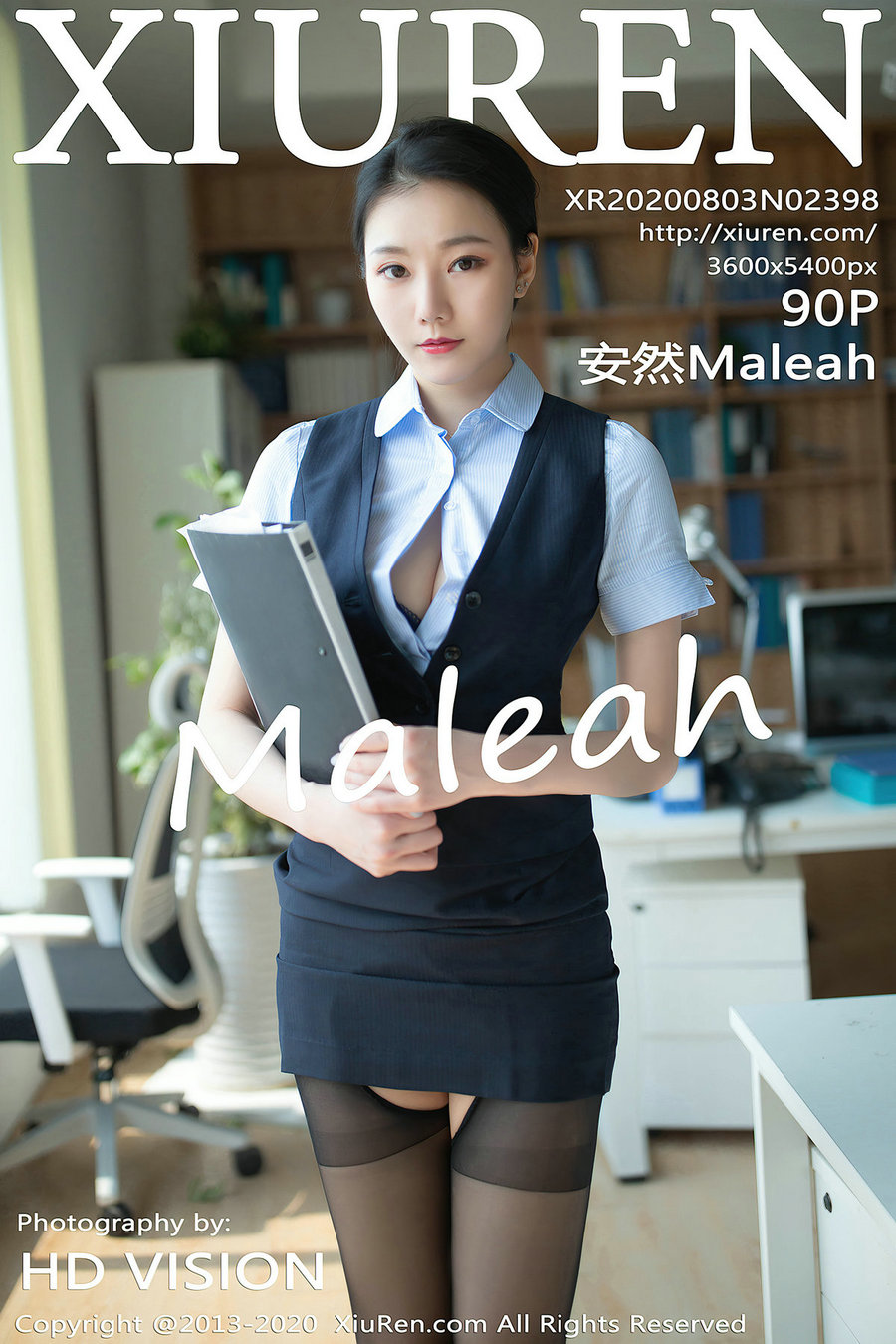 [秀人美媛馆] 2020.08.03 No.2398 安然Maleah [90P797MB]