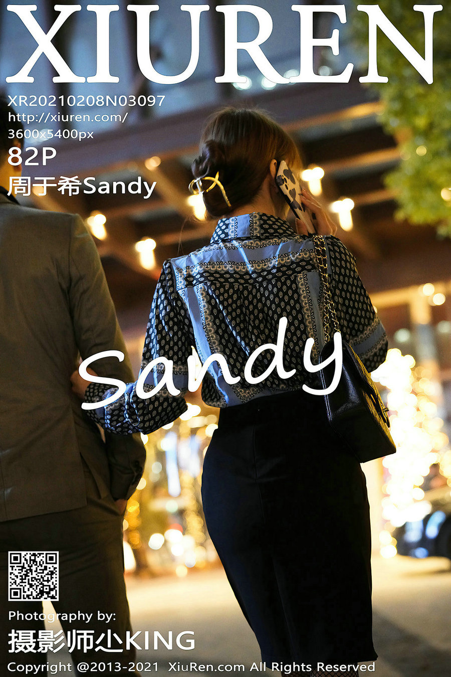 [秀人美媛馆] 2021.02.08 No.3097 周于希Sandy [82P787MB]