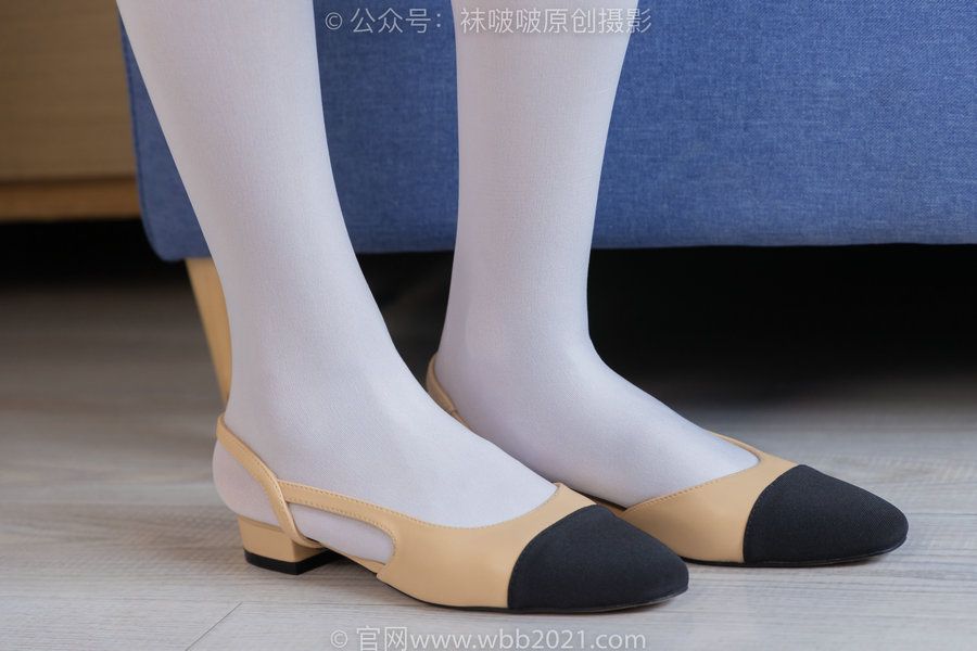 BoBoSocks袜啵啵 No.371 芝士-平底鞋、高跟凉鞋、厚白丝小腿袜、短白丝 [140P1V-6.03GB] ... ...