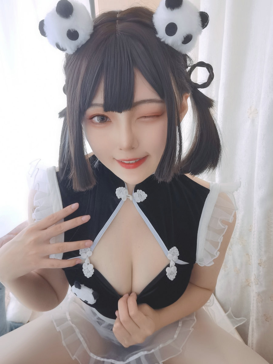 Natsuko夏夏子 - 熊猫女仆 [64P1V-851MB]