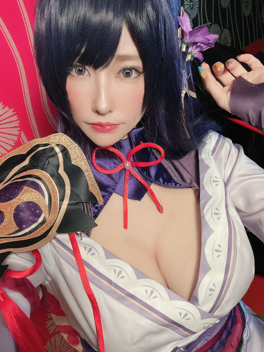 (Cosplay)[HERESY] Ringo Mitsuki 林檎蜜紀 - えっちな極小エナメルおぱんつの雷電将軍に見下される [22P30 ...