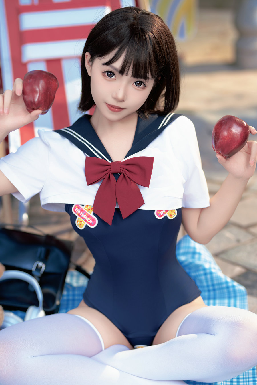 Bangni邦尼 - 反差JK泳装 [97P7V-841MB]