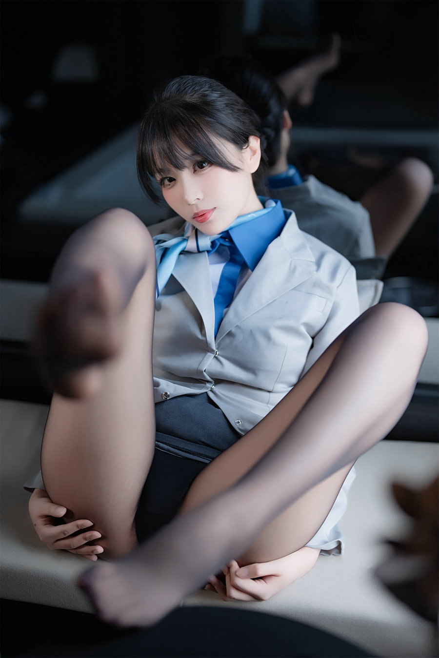轩萧学姐 - 空姐室内黑丝 [75P1V-5.88GB]