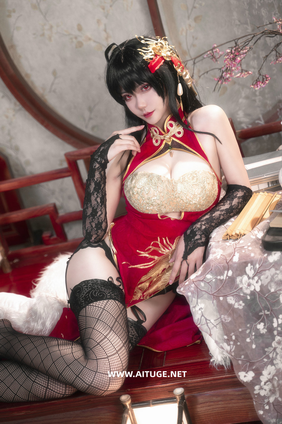 Seya-狮砸 - 碧蓝航线 大凤 旗袍 [14P-149MB]