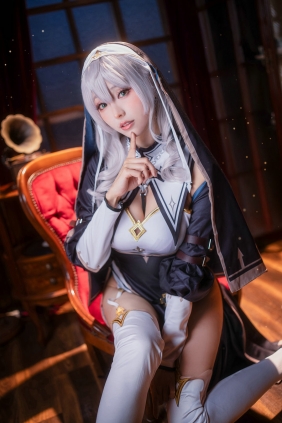 Ely_eee(ElyEE子) - Shirogane noel~Nun [27P13V-206MB]